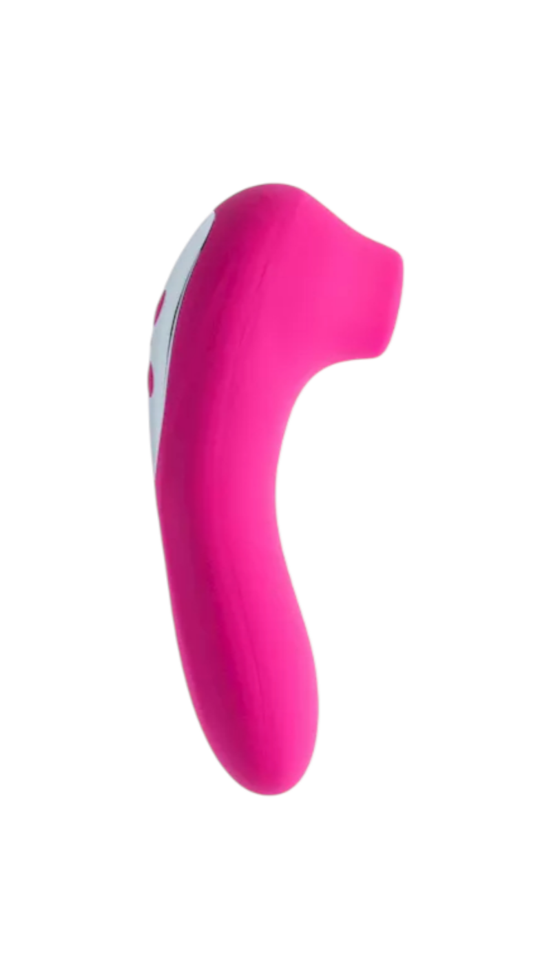 Share Satisfaction - Astra Suction Vibrator Pink