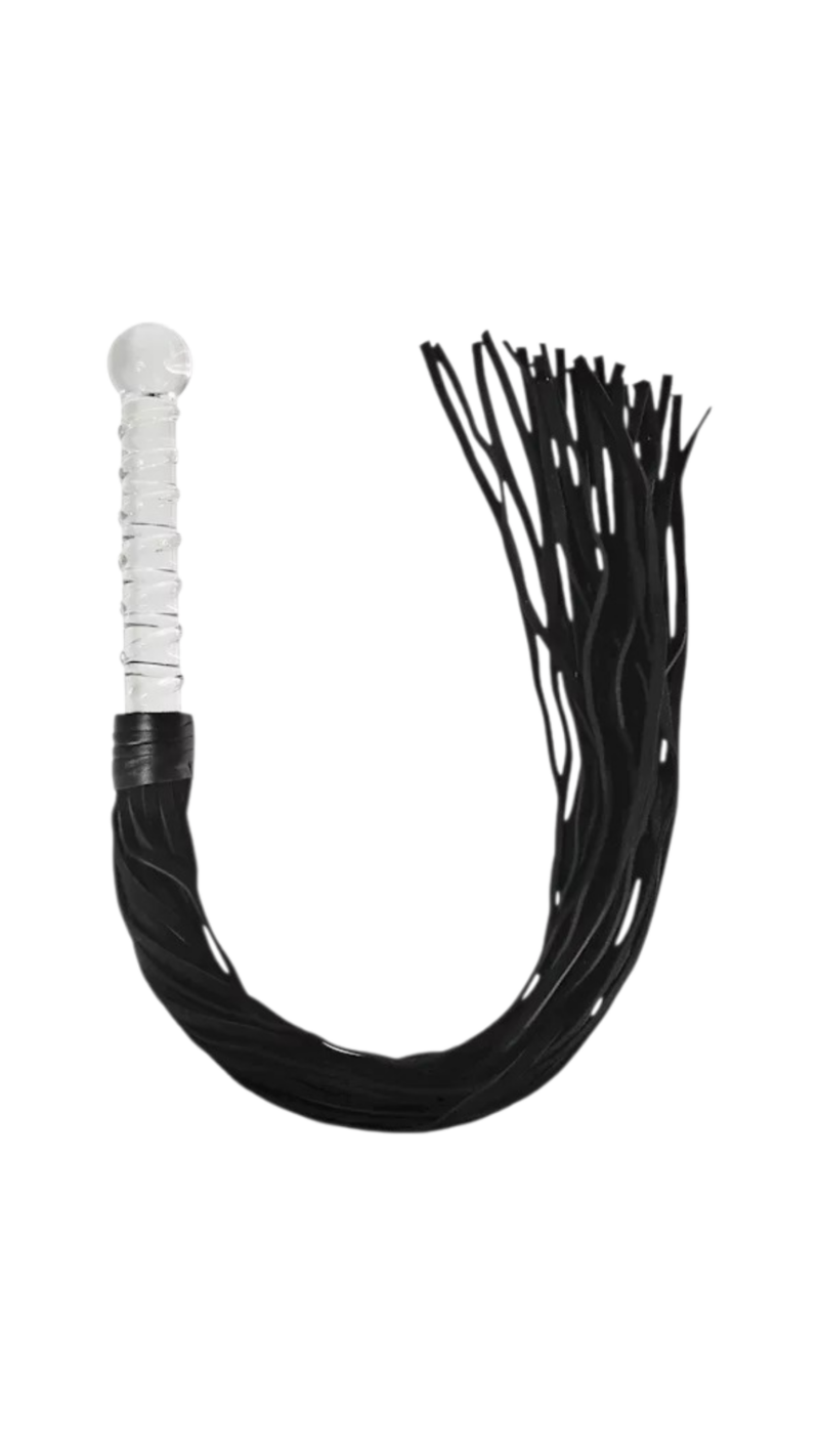 Lucent - Glass Handle Flogger
